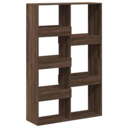 Berkfield Home Bookcase Brown Oak 100x33x155.5 cm Engineered Wood - thumbnail 1