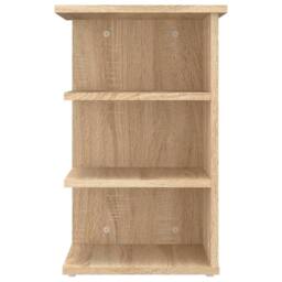 Berkfield Home Side Cabinet Sonoma Oak 35x35x55 cm Engineered Wood in Light Tan - Size: 35 x 35 x 55 cm - thumbnail 5