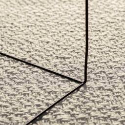 Berkfield Home Rug ZIZUR Cream 80x150 cm Jute Look Indoor & Outdoor - Size: Medium - thumbnail 4