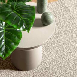 Berkfield Home Rug ZIZUR Cream 80x150 cm Jute Look Indoor & Outdoor - Size: Medium - thumbnail 1