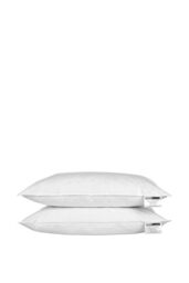Homescapes White Duck Feather Pillow Pair - thumbnail 1
