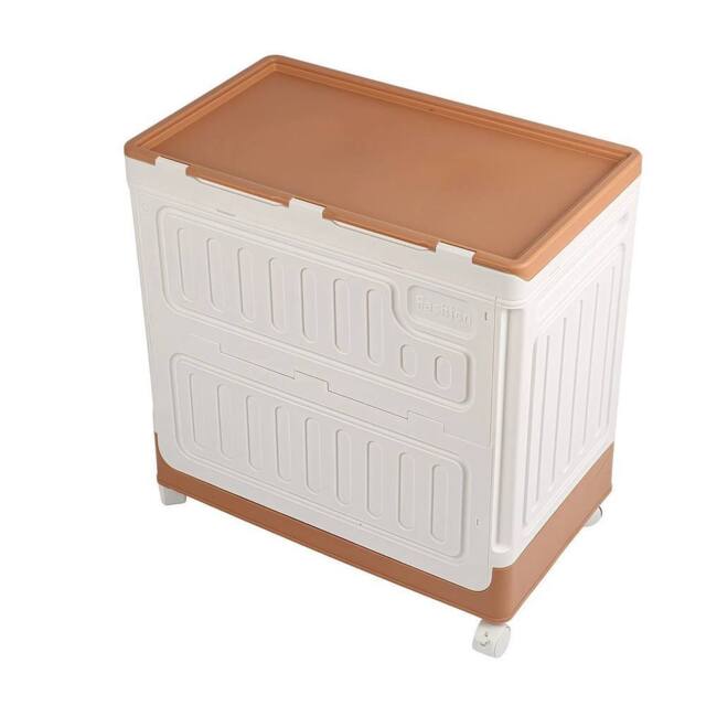 Kelvenix Orange 95L Large Heavy Duty Storage Box - image 1