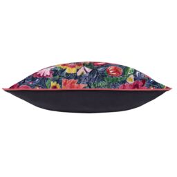 Wylder Tropics Glorine Floral Velvet Cushion - Size: 50 cm x 50 cm - thumbnail 3