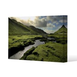 Benjamin Tate Design Spring in Scotland Valley (Canvas Print) / 127 x 101 x 4cm in Natural - Size: 127 x 101 x 4 cm - thumbnail 1