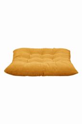 Living and Home Set of 4 Comfortable Square Chair Cushions in Yellow - thumbnail 7