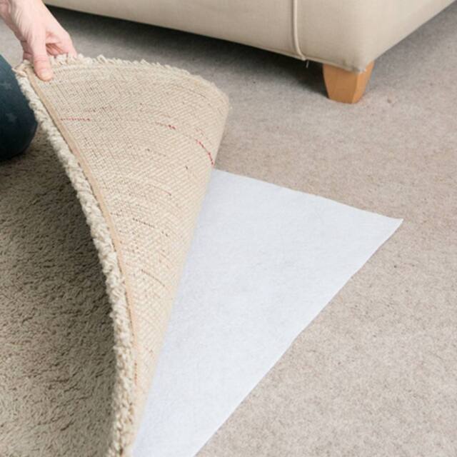 D-C-Fix Trent anti-slip rug grip mat for carpets in White - Size: 150 cm x 235 cm - image 1