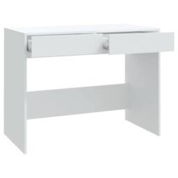 Berkfield Home Sturdy Desk White 101x50x76.5 cm Engineered Wood - thumbnail 7