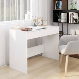Berkfield Home Sturdy Desk White 101x50x76.5 cm Engineered Wood - thumbnail 2