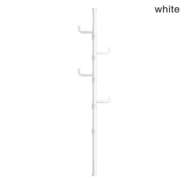 Kelvenix White Telescopic Ceiling Corner Laundry Pole - image 1