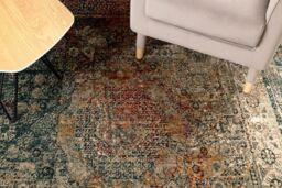 RugsX Wool Omega Rug in Green - Size: 135 cm x 200 cm - thumbnail 5