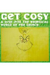 The Grinch Hooded Fleece Blanket in Yellow - thumbnail 2