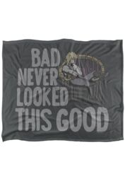 Jim Henson Labyrinth Bad Never Looked This Good Silky Touch Super Soft Throw Blanket 152 X 127 cm in White - thumbnail 1