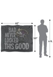 Jim Henson Labyrinth Bad Never Looked This Good Silky Touch Super Soft Throw Blanket 152 X 127 cm in White - thumbnail 5