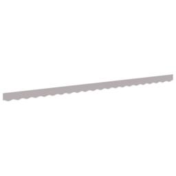 Berkfield Home Awning Valance for 5 m Frame Light Grey 4.8x0.2 m - thumbnail 2