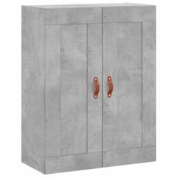 Berkfield Home Highboard Concrete Grey 69.5x34x180 cm Engineered Wood - thumbnail 5