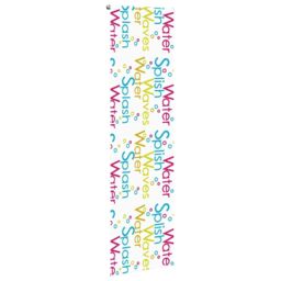 Berkfield Home Shower Roller Blind 80x240 cm Fabric Width 76 cm in Black - thumbnail 3