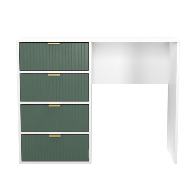 Ready Assembled 2 U Bexley 4 Drawer Vanity (Ready Assembled) in Green - image 1