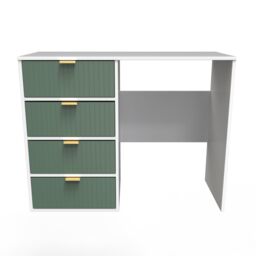 Ready Assembled 2 U Bexley 4 Drawer Vanity (Ready Assembled) in Green - thumbnail 2