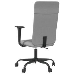 Berkfield Home Office Chair Light Grey Fabric - thumbnail 5