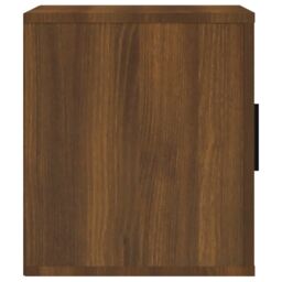 Berkfield Home TV Cabinet Brown Oak 100x35x40 cm Engineered Wood - Size: 100 x 35 x 40 cm - thumbnail 6