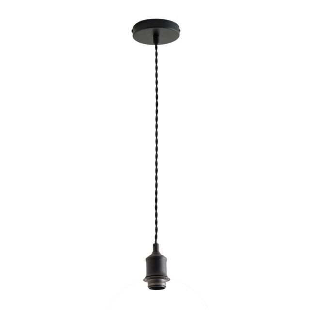 ValueLights Shaw Single Adjustable Brass Chrome Gold Black Pendant Ceiling Light - image 1