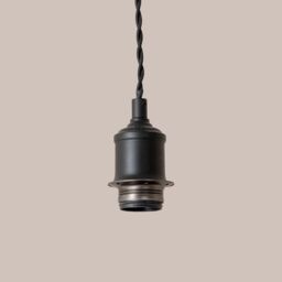 ValueLights Shaw Single Adjustable Brass Chrome Gold Black Pendant Ceiling Light - thumbnail 3