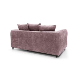 Abakus Direct Harriet Crushed Chenille 2 Seater Sofa in Pink - thumbnail 3