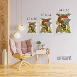 "Artery8 Vintage Butterfly Illustration Canvas Wall Art Print Eugene Seguy - Size: W18"" x H24""" - thumbnail 4