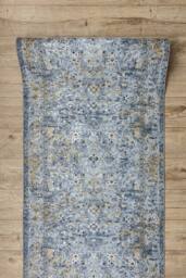 RugsX Anti-Slip Lotus Runner in Grey - Size: 100 cm x 100 cm - thumbnail 4
