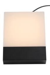Living and Home Outdoor Waterproof LED Wall Light in Black - thumbnail 5