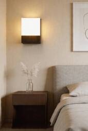 Living and Home Outdoor Waterproof LED Wall Light in Black - thumbnail 2
