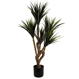 Leaf Artificial Tropical Yucca Tree with 179 Leaves UV PROTECTED OUTDOOR Botanik in Green - thumbnail 1