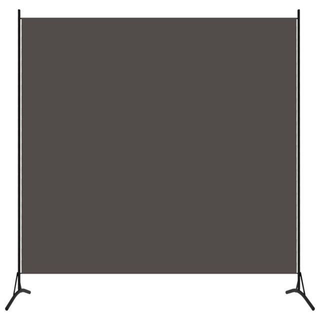 Berkfield Home 1-Panel Room Divider Anthracite 175x180 cm in Black - image 1