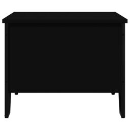 Berkfield Home Coffee Table Black 100x51x40 cm Engineered Wood - Size: 100 x 51 x 40 cm - thumbnail 6