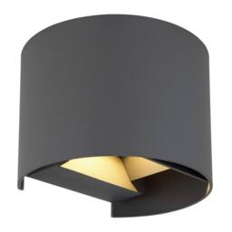 Netlighting Veronika Outdoor Up Down Wall Lamp Anthracite IP54 LED 3000K in Grey - thumbnail 1