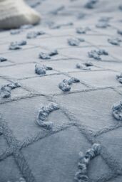 Nalu Nicole Scherzinger 'Kona' Cotton Duvet Cover in Blue - Size: Double - thumbnail 4