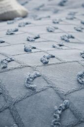 Nalu Nicole Scherzinger 'Kona' Cotton Duvet Cover in Blue - Size: Double - thumbnail 3