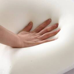 Nordara Bamboo Memory Foam Pillow Orthopedic Support in White - thumbnail 3