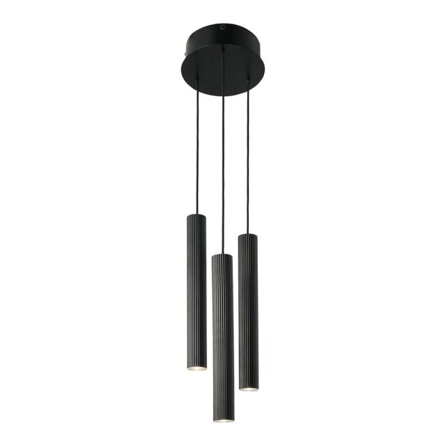 Nordlux Vico Pendant Light Black Metal Dining Room GU10 Mains - image 1