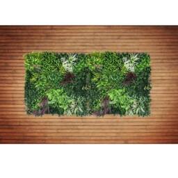 Ark Mat Wordsworth Artificial Plant Wall Panel 1x1m - Indoor & Outdoor Use in Green - thumbnail 9