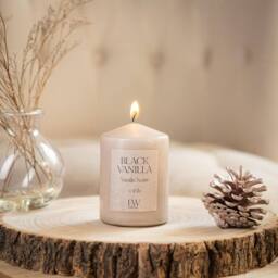 Marco Paul Small 30 Hour Scented Burning Candle in Cream - Size: 15 cm - thumbnail 2