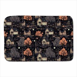 Warren Reed - Designer Cavapoo Dog Splashart Sherpa Blanket in Brown - Size: Large - thumbnail 1