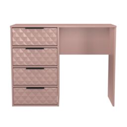Ready Assembled 2 U Islay 4 Drawer Vanity (Ready Assembled) in Dusty Pink - Size: Medium - thumbnail 2