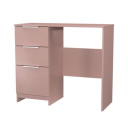Ready Assembled 2 U Dover 3 Drawer Vanity (Ready Assembled) in Dusty Pink - thumbnail 4