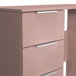 Ready Assembled 2 U Dover 3 Drawer Vanity (Ready Assembled) in Dusty Pink - thumbnail 5