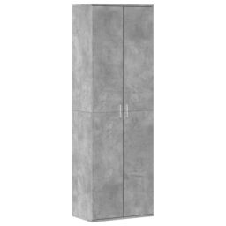 Berkfield Home Highboard Concrete Grey 60x35x180 cm Engineered Wood - Size: 60 x 35 x 180 cm - thumbnail 2