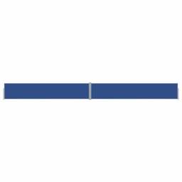 Berkfield Home Patio Retractable Side Awning 140x1200 cm Blue - thumbnail 2