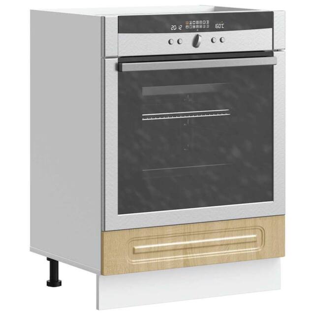 Berkfield Home Oven Cabinet Kalmar Sonoma Oak Engineered Wood in Brown - image 1