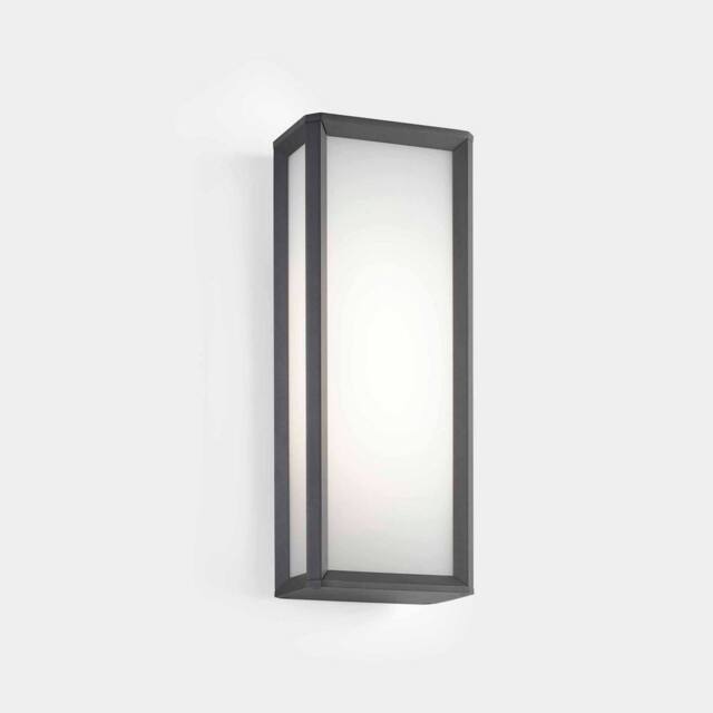 Netlighting Skat Outdoor LED Box Wall Lantern Urban Grey White IP65 21.8W 2700K