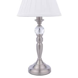 Pagazzi Edwina Satin Chrome Touch Table Lamp in Silver - thumbnail 6